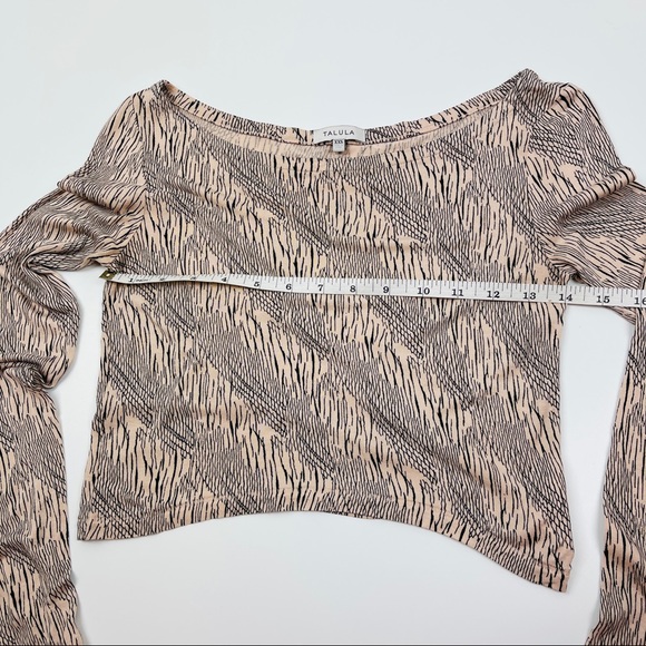 🐯2/$15🐯 TALULA Long Sleeve Crop Pink Peach XXS - Picture 11 of 12